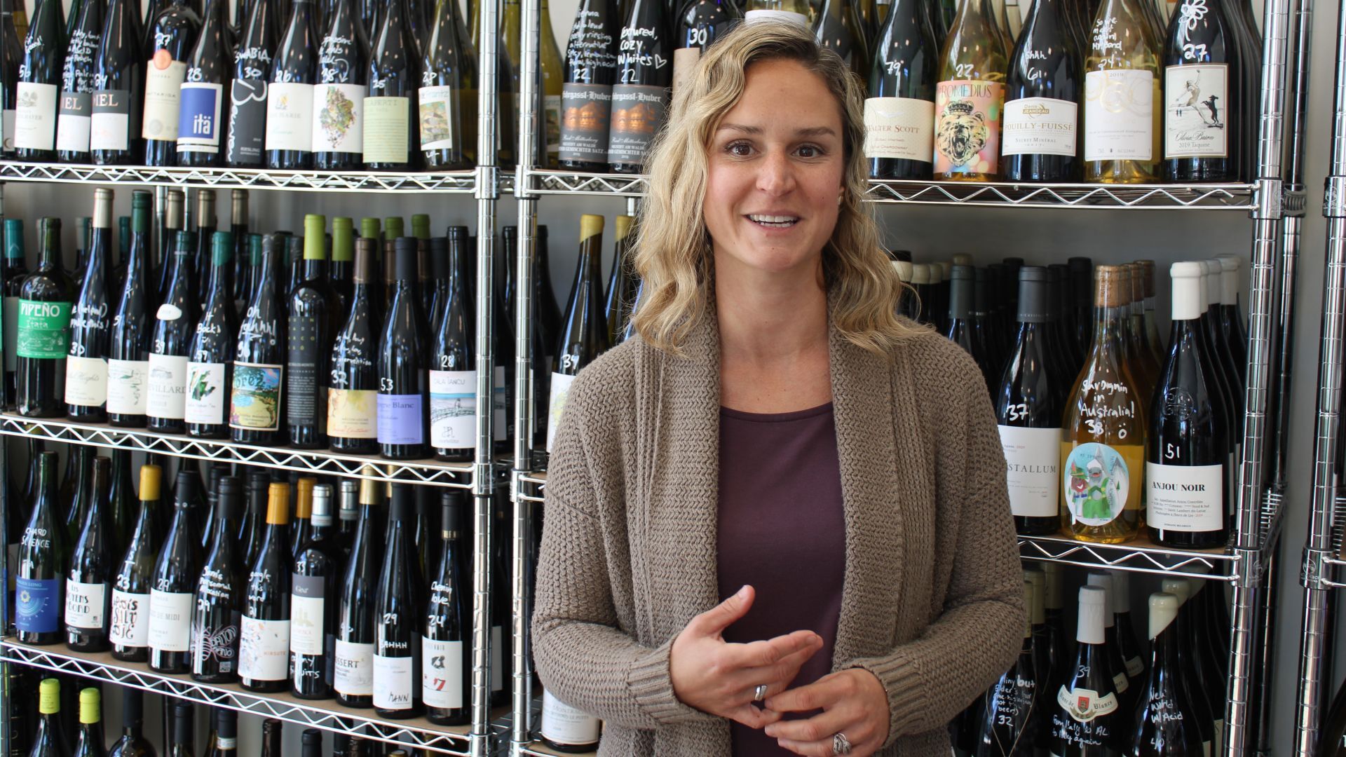 Stevie Stacionis at Bay Grape Napa